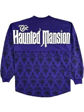 Disney 2018 Ghost Host Glow In The Dark Spirit Jersey Adult M Haunted Mansion